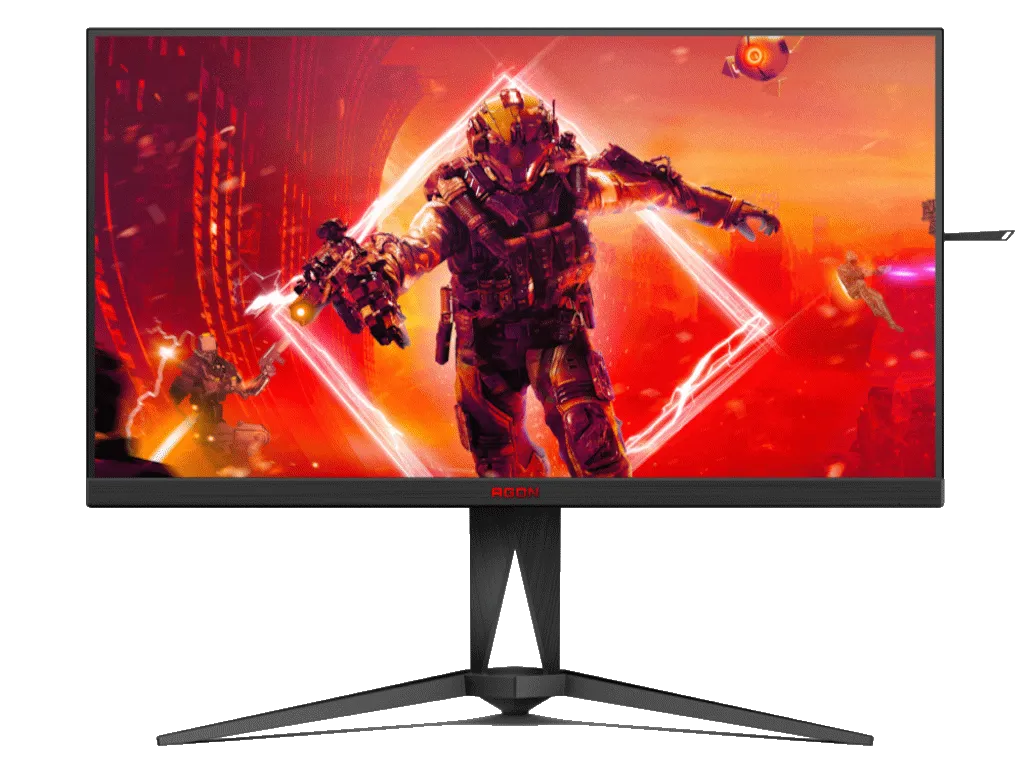 Monitor AOC AGON AG325QZN/EU 31.5"/VA/2560x1440/240Hz/1ms GtG/HDMIx2,DPx2,USB/Freesync/pivot/crna Slika 4